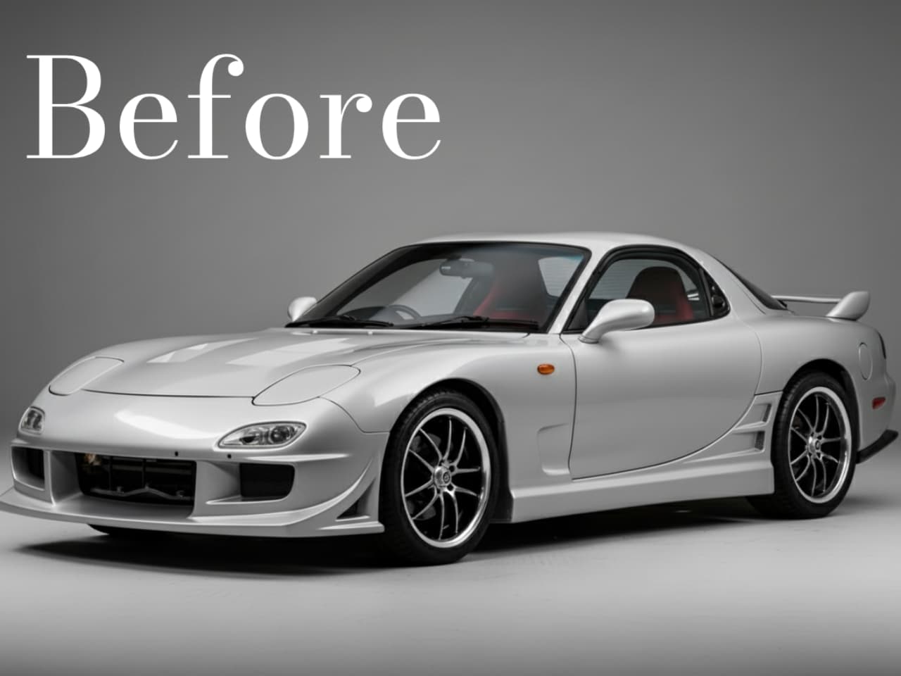 Original car image before AI enhancement